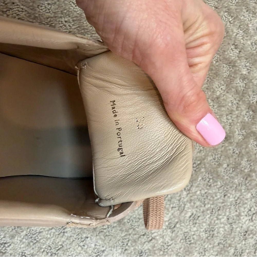 Chloé Lauren Tan Leather Platform Sneakers - Picture 7 of 7